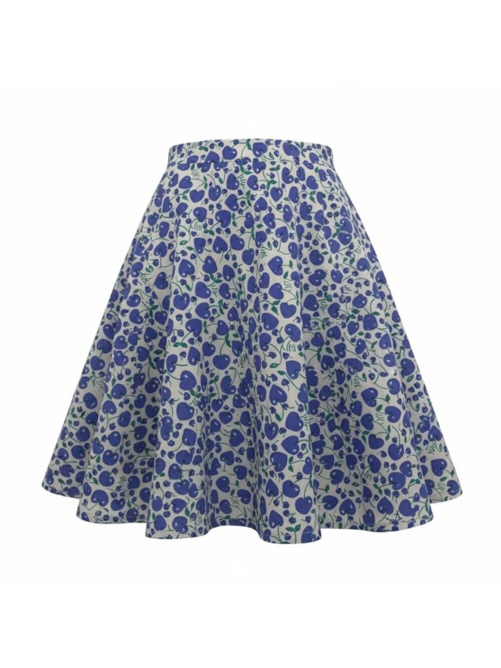 NWOT Vintage Lilly Pulitzer Floral Skirt Crochet Trim SZ12 Purple Hearts Made In